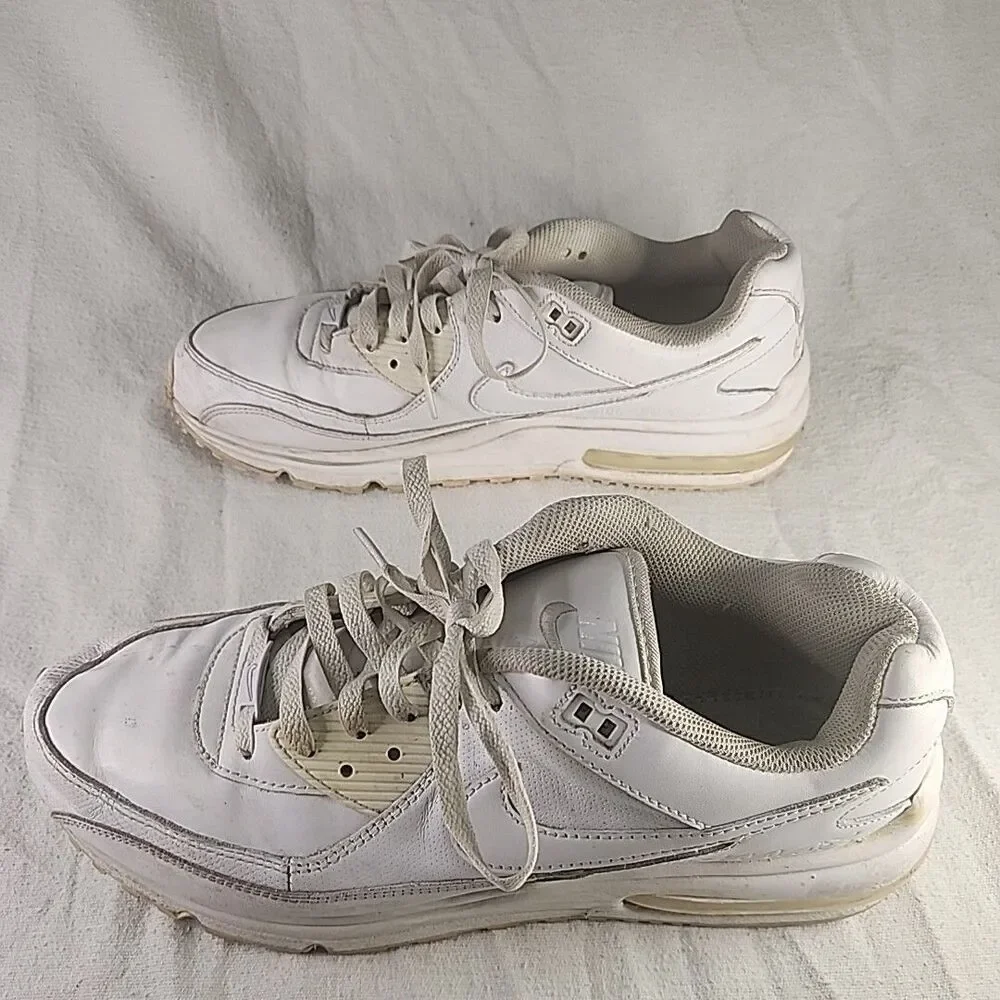Shoes NIKE Air Max Wright 2013 White Running Sneakers Tennis Mens 13